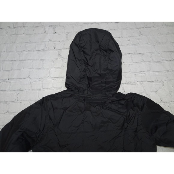 Columbia Hooded Zip Up Fleece Lined Jacket, Kids Medium, Black - Picture 6 of 8